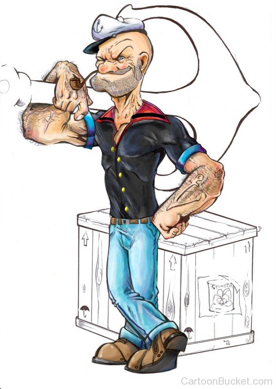 Popeye In standing Image