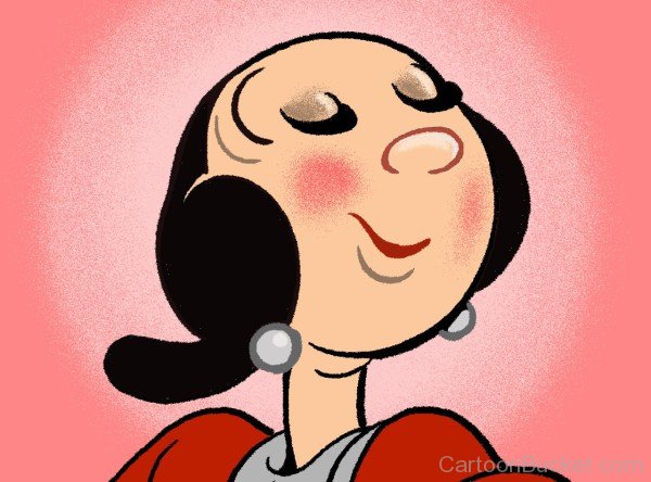 Charming Face Of Olive Oyl