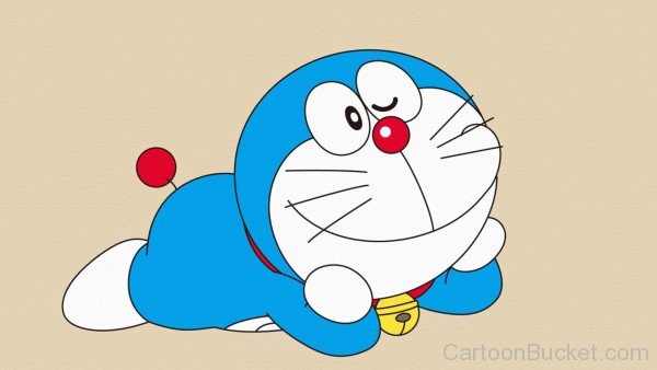 Doreamon In Laying Pose