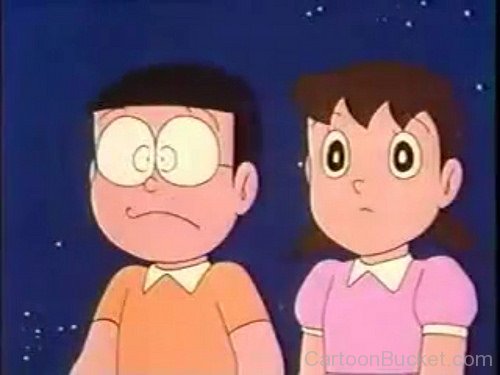 Image Of Nobita With Shizuka