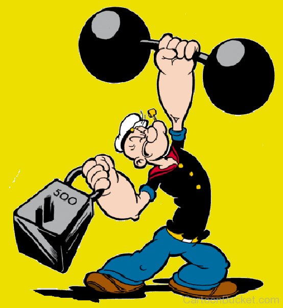 Image Of Popeye With Dumble