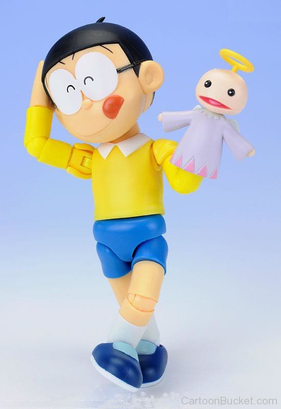 Nobita With Toy
