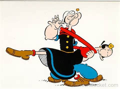 Popeye Dancing With Olive