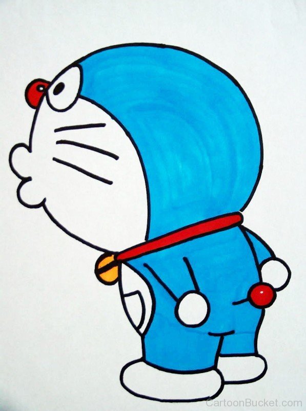 Side Pose Of Doraemon