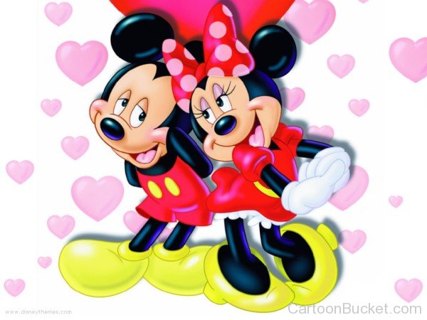 Beautiful Image Of Mickey With Minnie