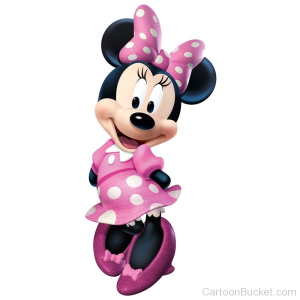 Beautiful Standing Pose Of Minnie Mouse