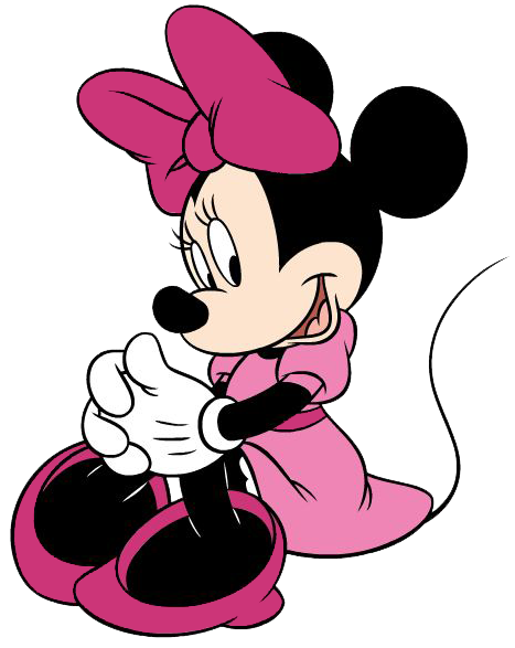 Beautiful side Pose Of Minnie Mouse