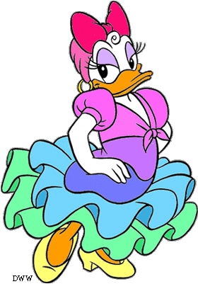 Daisy Duck In Frock