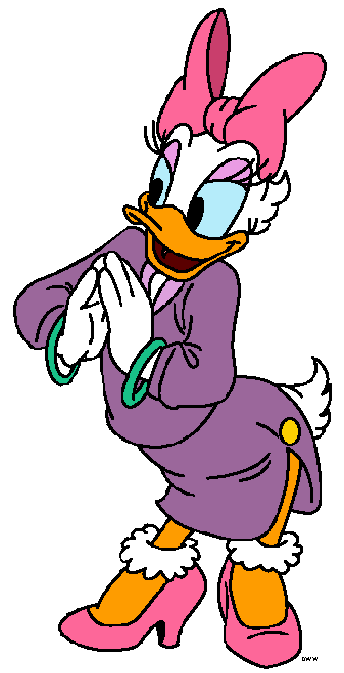Daisy Duck  Wearing a Beautiful Bangles