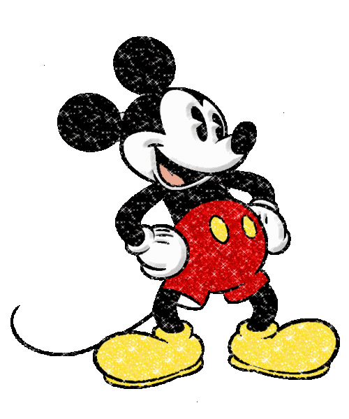 Glitter image Of Mickey Mouse
