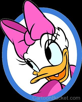 Happy Face Of Daisy Duck