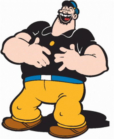 Image Of Laughing Bluto