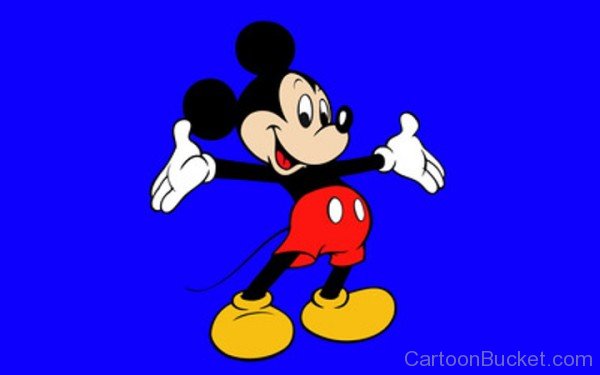 Image Of Mickey Mouse In Open Hand