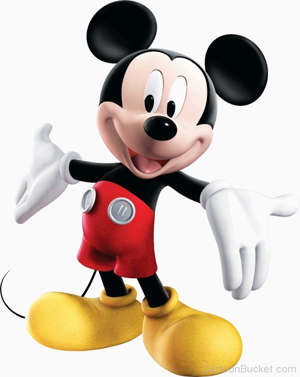 Laughing Image Of Mickey Mouser