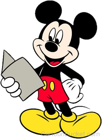 Mickey Reading Book