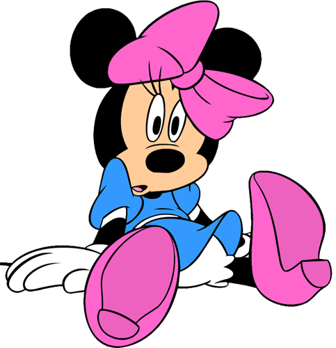 Minnie Mouse In Shocked