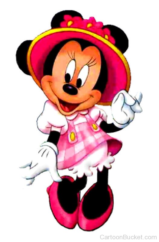 Minnie Mouse   Wearing A Hat
