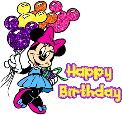 Minnie Mouse Wish You Happy Birthday