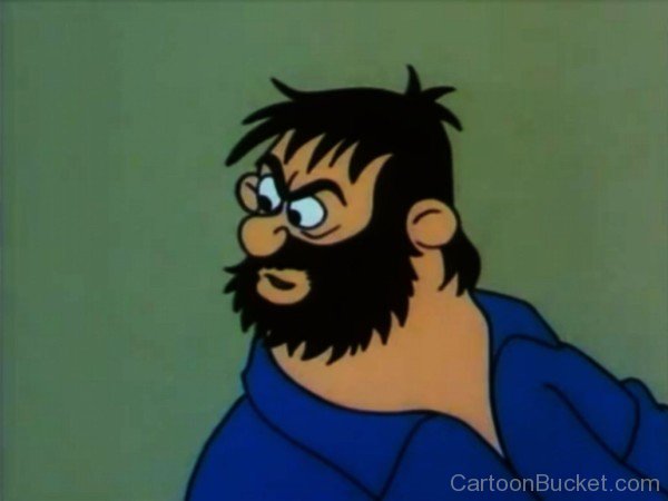 Side Pose Of Bluto