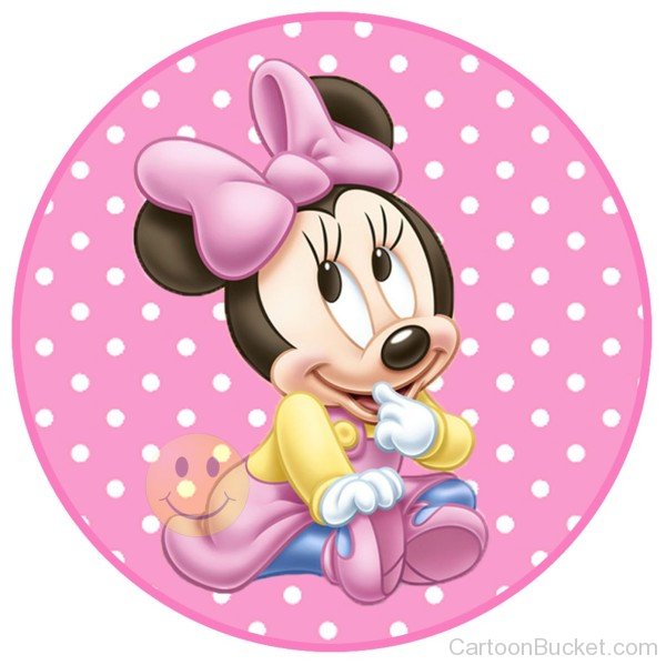Sitting Image Of Minnie Mouse