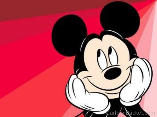 Smiling Image Of Micky Mouse