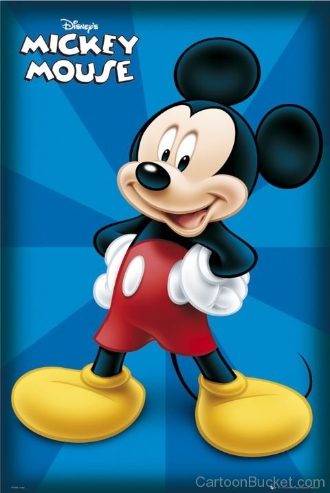 Standing Image Of Mickey Mouse