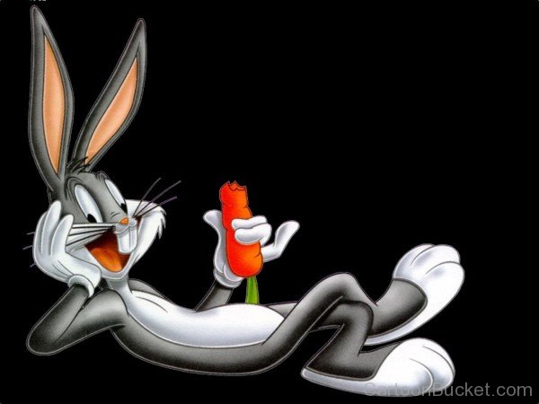 Bugs Bunny Eating Carrot