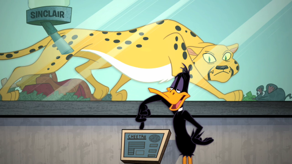 Daffy Duck And Cheetah Picture