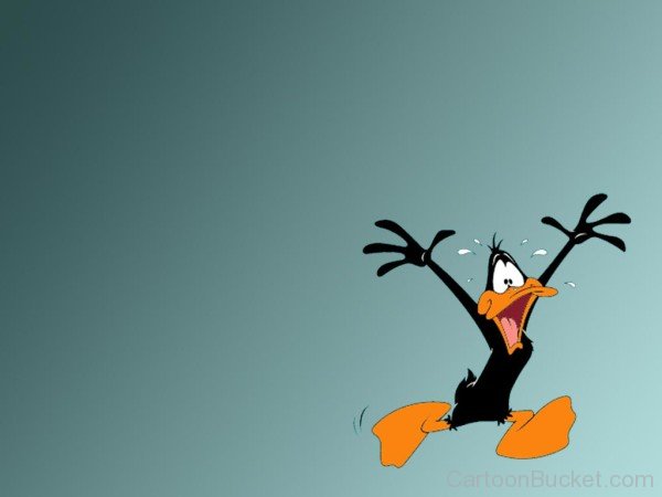 Daffy Duck Crying Loudly