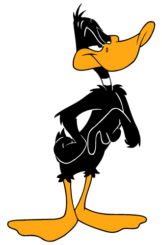 Daffy Duck Giving Pose