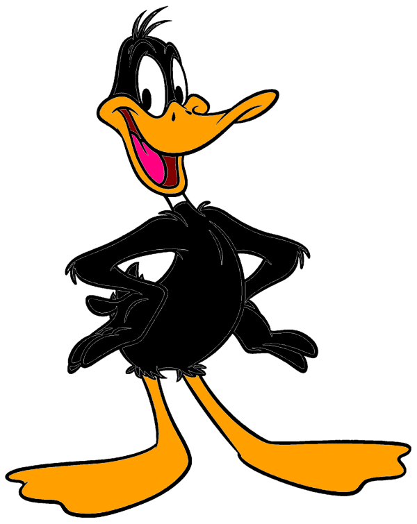 Daffy Duck In Happy Mood