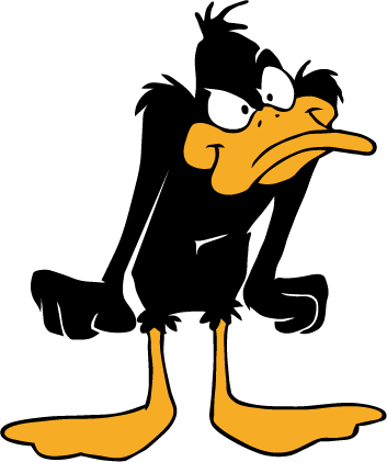 Daffy Duck Seems Angry
