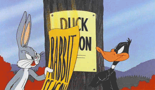 Daffy Duck Vs Bugs Bunny