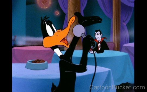 Daffy Duck With Mike