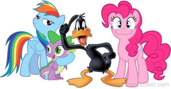 Daffy Ducks With Pony
