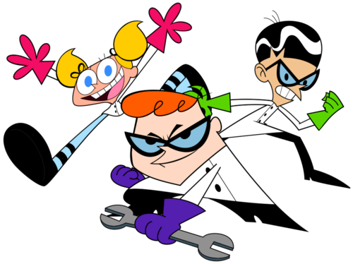 Dexter,Dee Dee And Mandark