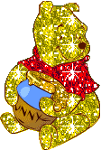 Golden Glitter Pooh-Image 