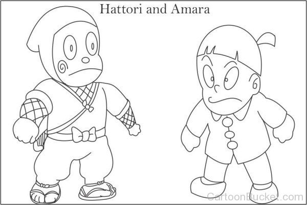 Kanzo And Amara Sketch