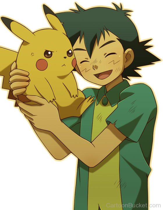 Lovable Friends Pikachu And Ash