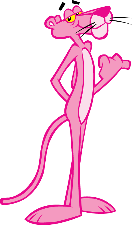 Pink Panther Shows His Attitude