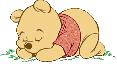 Pooh Bear Sleeping Image 