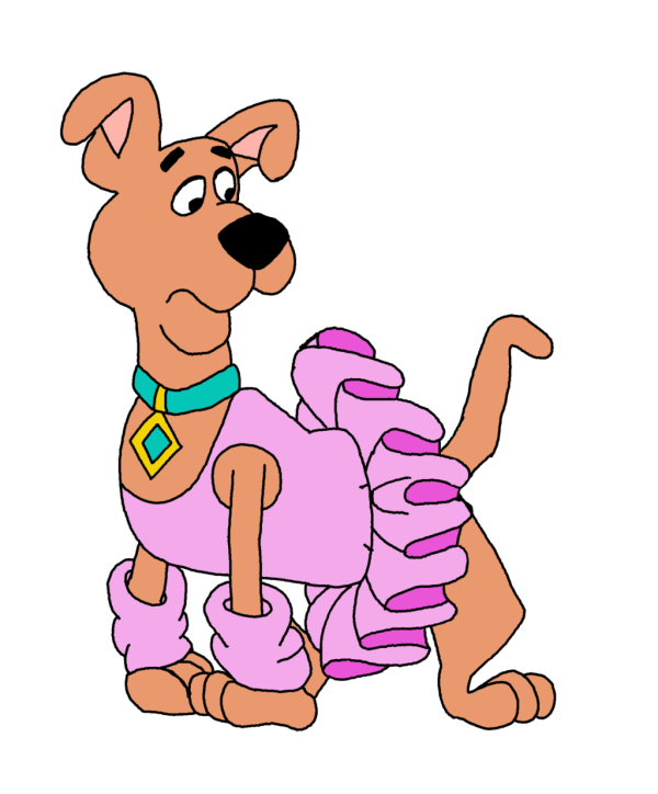 Scooby Doo In Funny Clothes