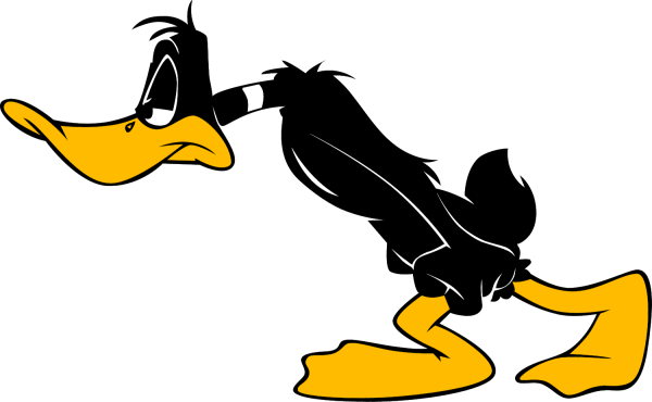 Tired Daffy Duck