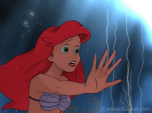 Ariel Looking Shocked