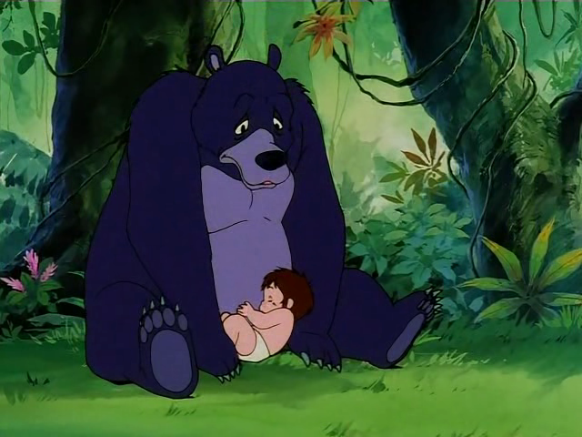 Baloo And Baby Mowgli