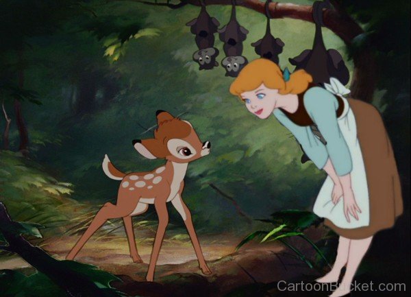 Bambi With Cinderella