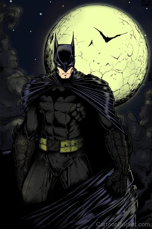 Batman Dc Comics In Night