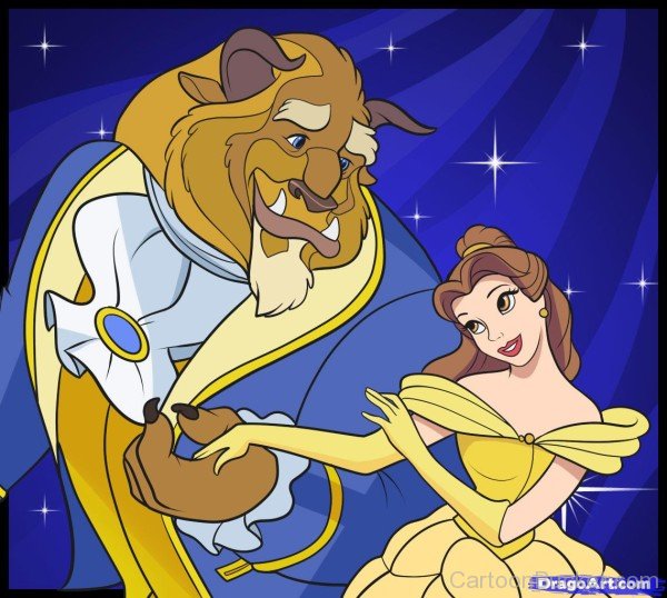 Beast With Princess Belle