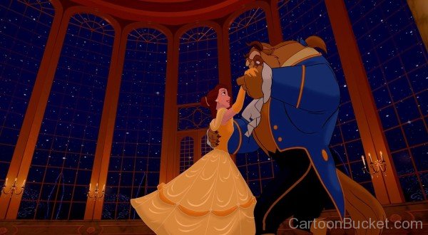 Belle Dancing With Beast
