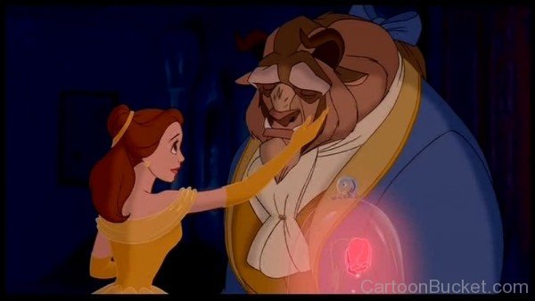 Belle Touched Beast Face